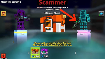 Stealing Gems from Scammers! | Pixel Gun 3D