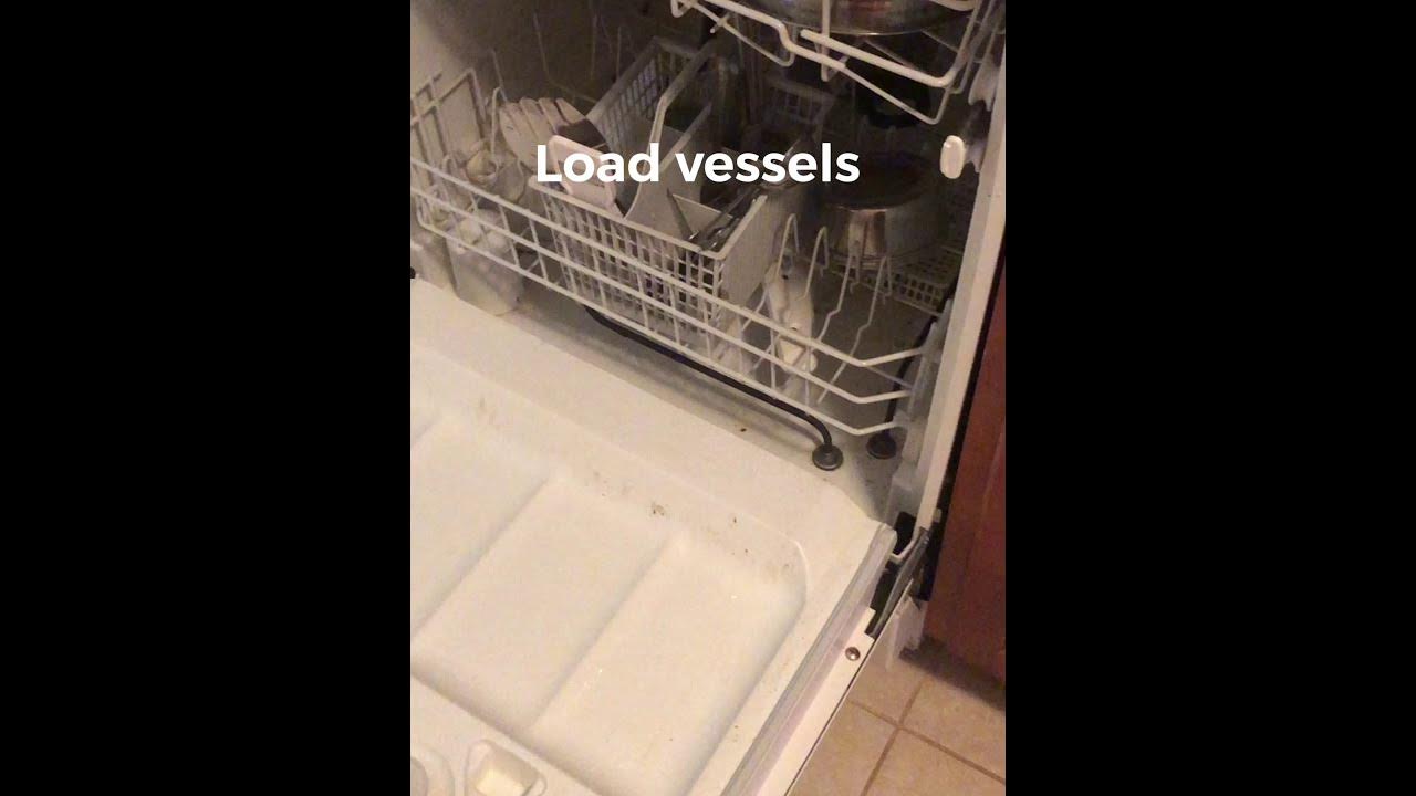Hotpoint dishwasher how to start guide YouTube
