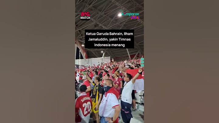 Totalitas Dukung Timnas di Bahrain