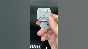 3D printed fidget toy, you can also DIY it to glow in the dark#edc #fidgettoys #fidgetslider