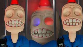 NEW SIREN COP'S PRISON! | SCARY OBBY | 2 PLAYER COOP WALK THOUGH