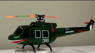Did It Work? Microheli Conversion To Huey Uh1-d.