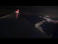 SWISS A330-343 Depart from JFK at Night fly over Long Island