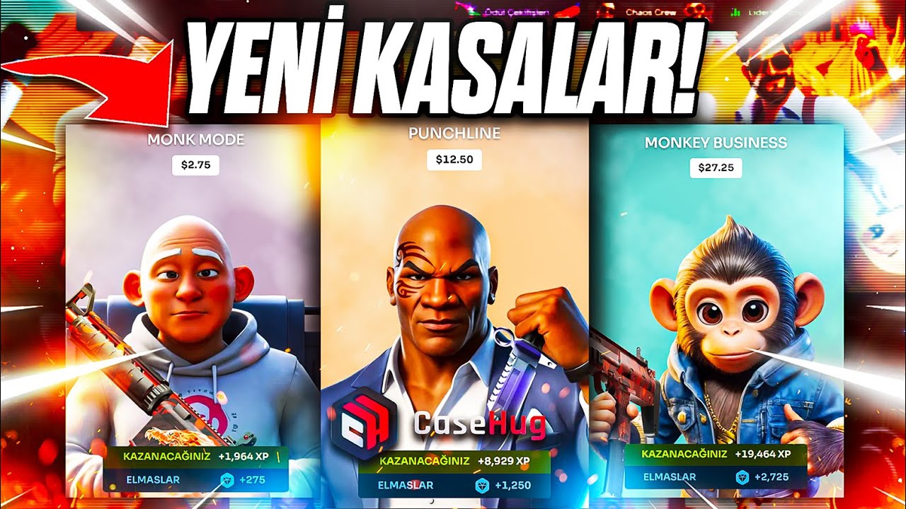 YENİ GELEN %50 KASALARI - PEŞ PEŞE BIÇAK ÇEKTİM AMA! - CS2 KASA AÇILIMI - USP-S PRİNT HEDİYELİ