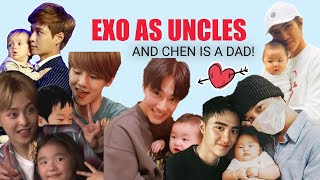 EXO as Uncles and Chen is a Dad! [Part 1]