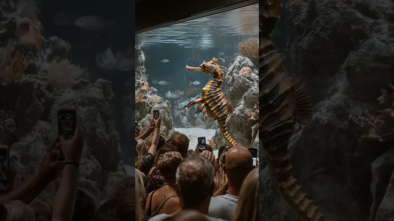  CAUGHT ON CAMERA Giant Seahorse Giantseahorse Marinelife