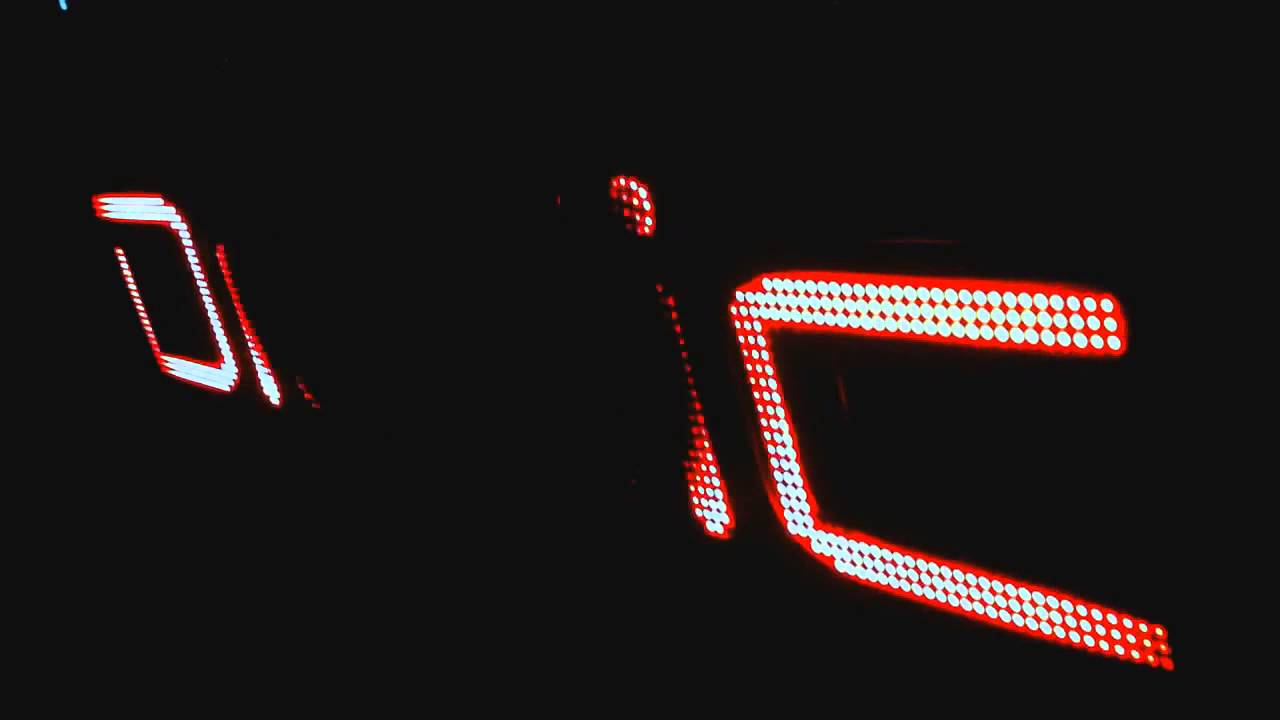 Видеобуквы полноцветные. Модель: VB-RGB-40