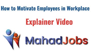 how to motivate employees in workplace || Explainer video