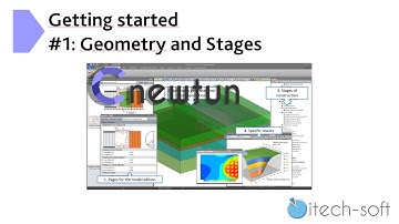 Get familiar with 3D FEA modelling of tunnels - Software C-NEWTUN - Getting Started #1