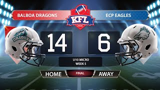 U10 Micro - Balboa Dragons vs ECP Eagles