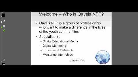 Oaysis Web Application Architecture Demo 1/7