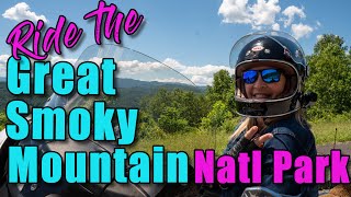 Ride Great Smoky Mountain National Park, Gatlinburg, Foothills, Tail of the Dragon and Cherokee Pt1