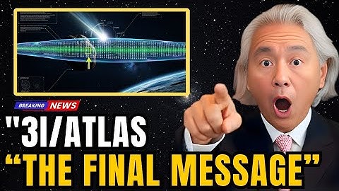 📡 3I/ATLAS Sends a Second Transmission — And This One Carried Names | Michio Kaku