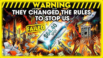 Banks Changed the Rules — The Market Control “Kill Switch” Just Failed