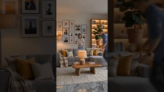 “Cozy Living Room Makeover with Luxury Epoxy Floor ✨” Viral short video #viralvideo