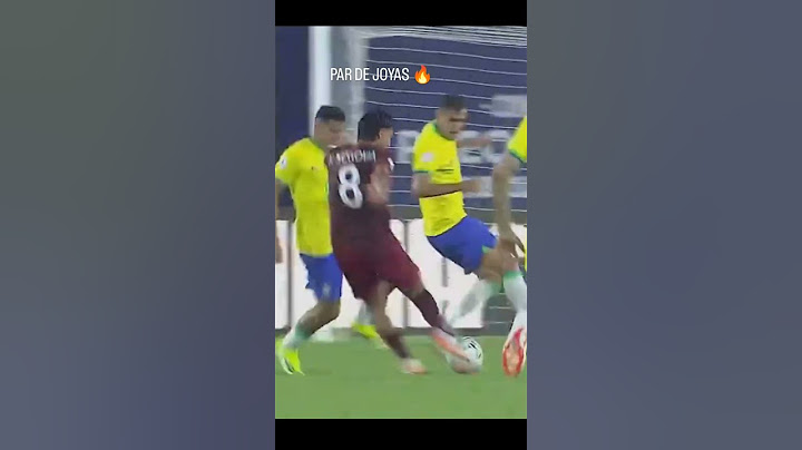 La VINOTINTO GOLEA A BRASIL | VENEZUELA vs BRASIL | PREOLIMPICO SUB 23  #futbol #vinotinto