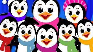 ten little penguins song for kids kindergarten nursery rhymes for babies