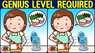[Spot the Difference Brain Training] Try this slightly tricky puzzle.