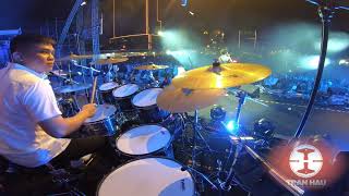 Wren Evans - Cơn Đau | Drumcam Tran Hau  | NHỮNG THÀNH PHỐ MƠ MÀNG SUMMER TOUR 2023 | SAI GON