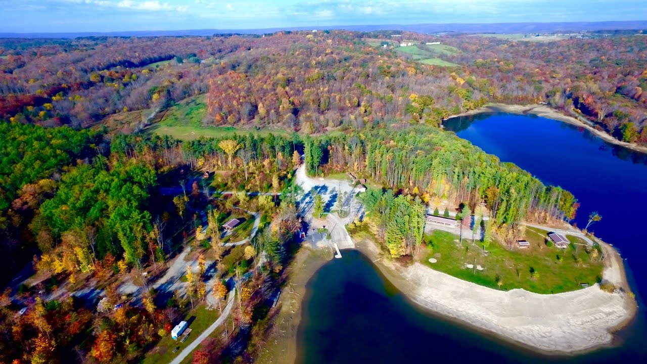 Quemahoning Reservoir - Fall In Western Pennsylvania 