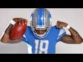 Jameson Williams Debut, Lions v Jags