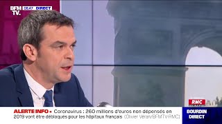 Coronavirus: Olivier Véran annonce procéder à un 