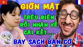 Giỡn Mặt Trêu Điên Rồi Nhận Về Cái Kết Bay Sạch Bàn Cờ #CờTướng