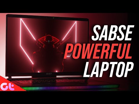 MSI Raider GE78 HX Gaming Laptop: Intel i9 + Nvida RTX 4090 ka kamaaal! | GT Hindi