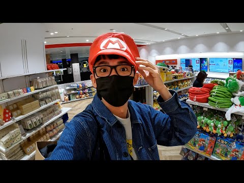 無意闖入了Nintendo超稀有的商品店!【阿滴日常】