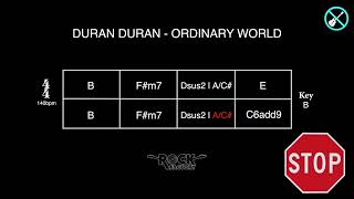 Video voorbeeld van "DURAN DURAN - Ordinary World [GUITARLESS BACKING TRACK + CHORD PROGRESSION]"