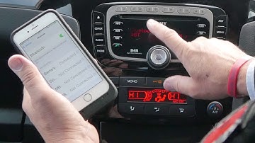 How to pair your mobile with the bluetooth system in a  2013 Ford Galaxy 2 0 TDCi Titanium 5dr