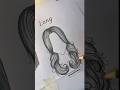 Hair drawing SHORT vs LONG #howtodraw #art #drawing #artist #shorts