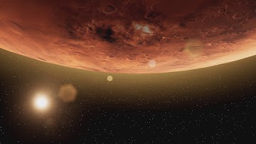 Orbiting Mars (Unreal Engine 4)