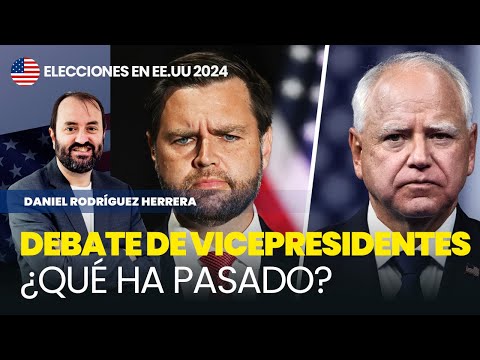 J.D. Vance vence a Tim Walz en el debate de vicepresidentes
