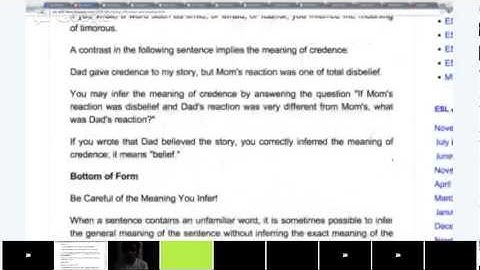 High Intermediate English - Lesson 12 - Speaking and Listening: Making Inferences