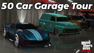 Tour of My 50 Car Garage in GTA Online