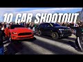 10 car shootout  modern muscle small tire big tire