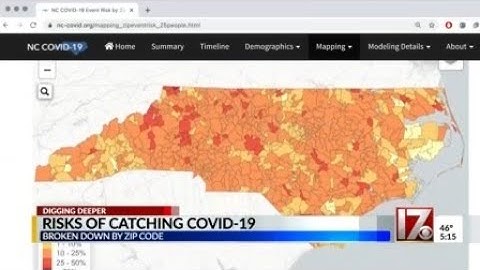 What ZIP codes in NC carry highest risk of catching COVID? A new map tells you.