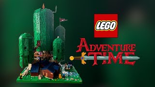 Lego Adventure Time Tree House With Full Interior 10,000 Pieces