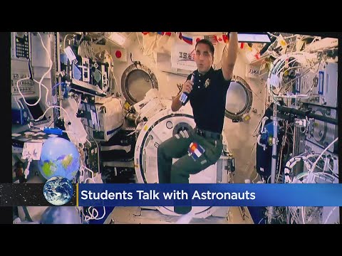 Astronaut Talks With Wheat Ridge High School Students Via Downlink From Space