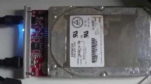 Transfer your original 2 5 IDE Amiga A4000, A1200 A600 hard drives to HDF File format and run it usi