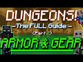The ULTIMATE Guide To DUNGEONS GEAR! (BETTER Version) - [Hypixel Skyblock]