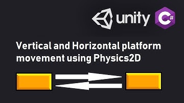 Unity vertical and horizontal platform movement