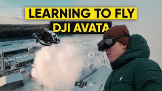 Learning To Fly DJI Avata FPV (No experience) #djiavata #learntofly #fpvpilot