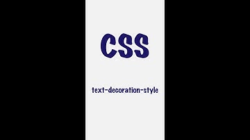 #45 text-decoration-style | CSS | Frontend #shorts