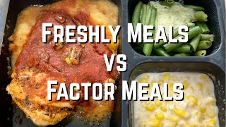 Factor v Freshly Meals Review  Precooked Meals Delivered! Freshly Coupon Code  Factor Coupon Code