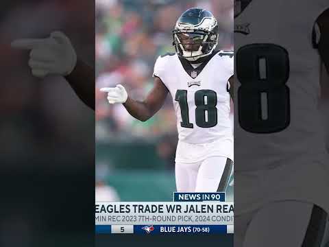 Eagles trade wr jalen reagor to vikings #shorts