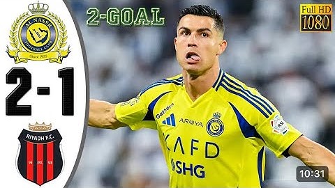 Al-Nassr vs Al-Riyadh 2-1 Highlights – Saudi Pro League – April 12th, 2025.