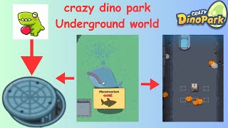 Crazy dino park new update | new update 2023 | crazy dino park underground world |#crazydinopark