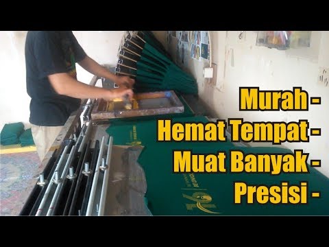 Sablon Menggunakan Papan Banting YouTube Sablon Menggunakan Papan Banting YouTube